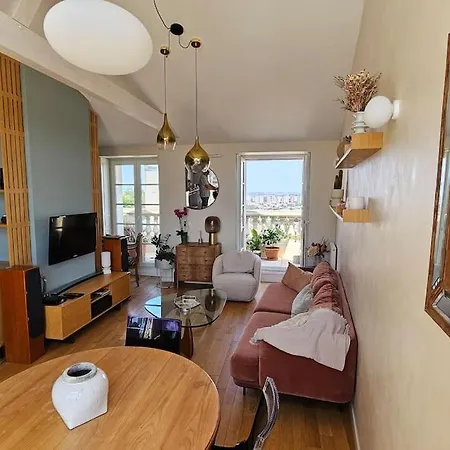 Le Toit Chic A 15 Mn Paris Centre Apartment Romainville Exterior photo